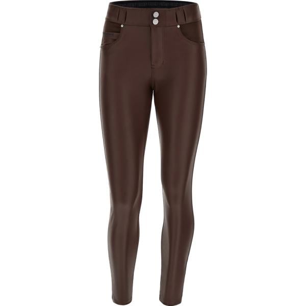 pantaloni skinny Freddy marrone