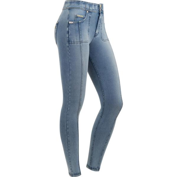 jeans skinny Freddy blu