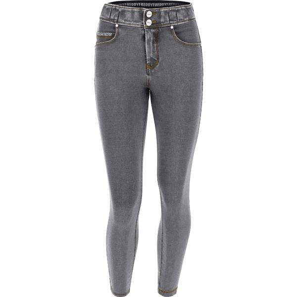 pantaloni skinny Freddy grigio