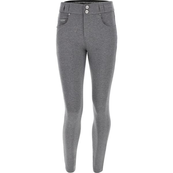 pantaloni skinny Freddy grigio