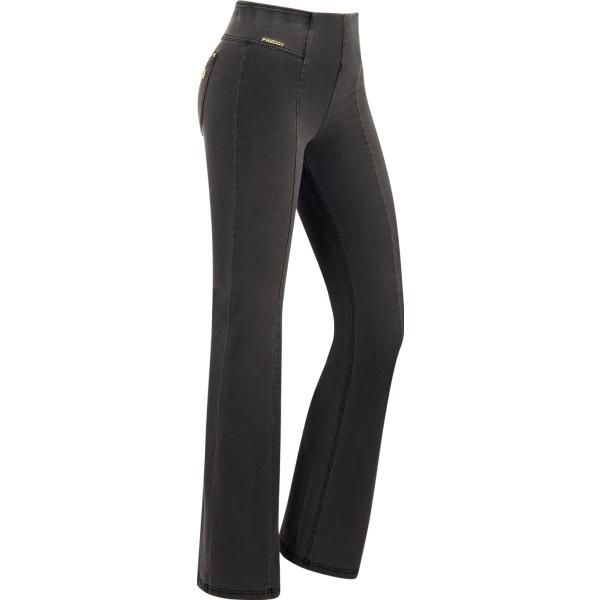jeans a zampa Freddy grigio