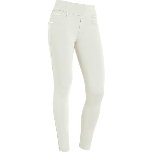 pantaloni skinny Freddy bianco