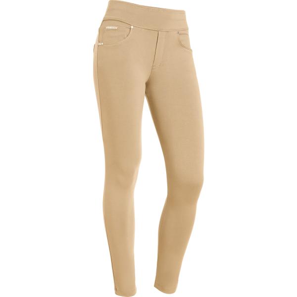 pantaloni skinny Freddy marrone