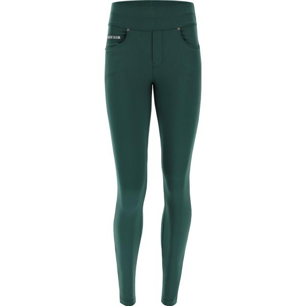 pantaloni skinny Freddy nero tinta unita