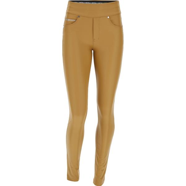 pantaloni skinny Freddy marrone