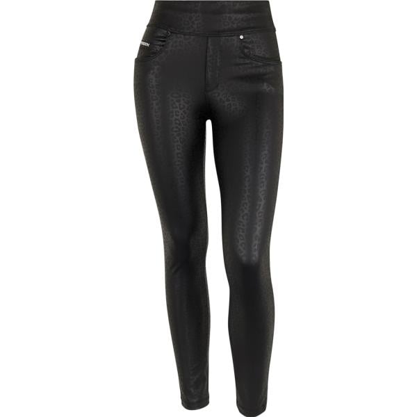 pantaloni skinny Freddy nero animalier