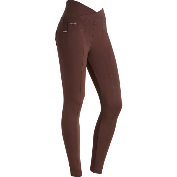 pantaloni skinny Freddy marrone