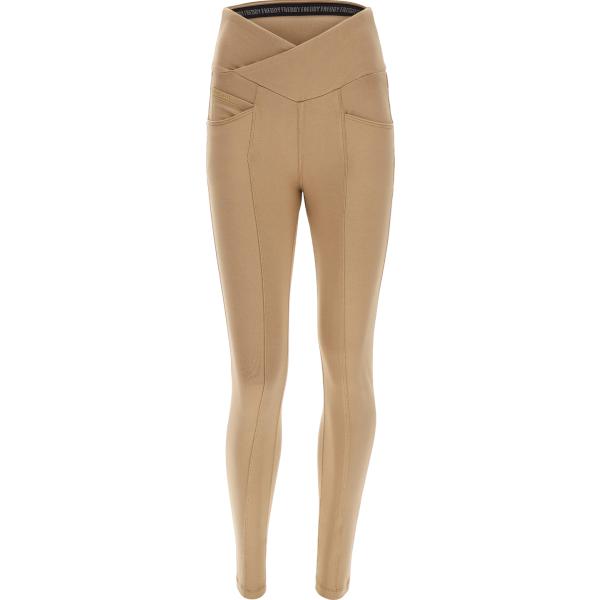 pantaloni skinny Freddy marrone