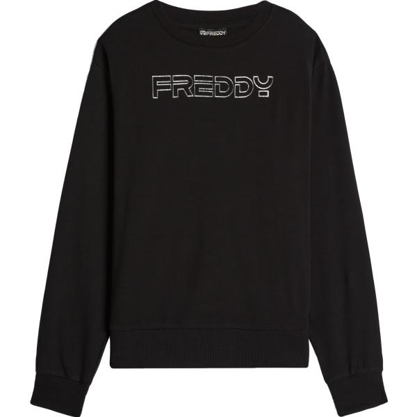 felpe Freddy nero con stampe