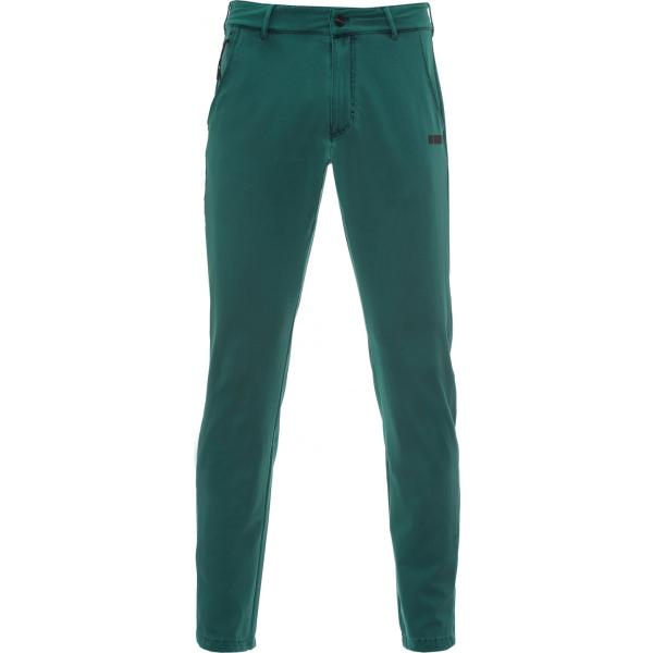 pantaloni chino Freddy verde con stampe