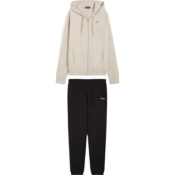 tuta sportiva da donna collo con cappuccio con zip in cotone Freddy