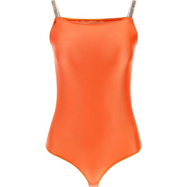 body Freddy arancione animalier