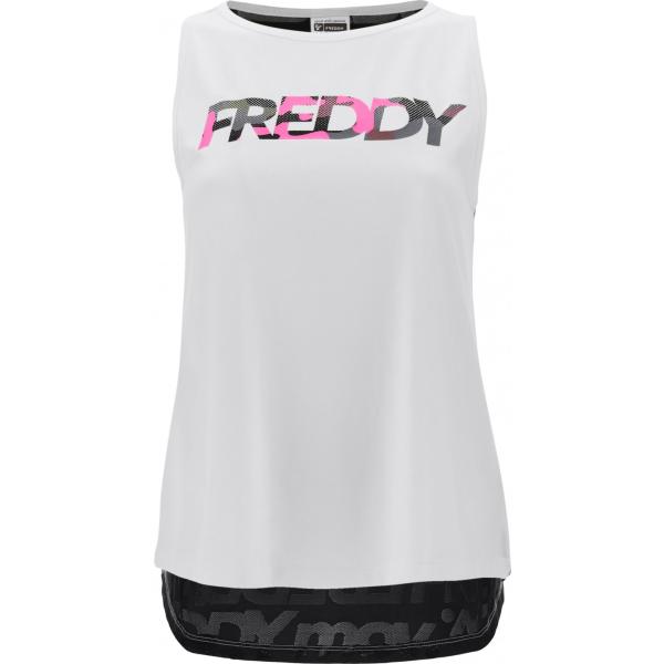 canottiere Freddy grigio con stampe