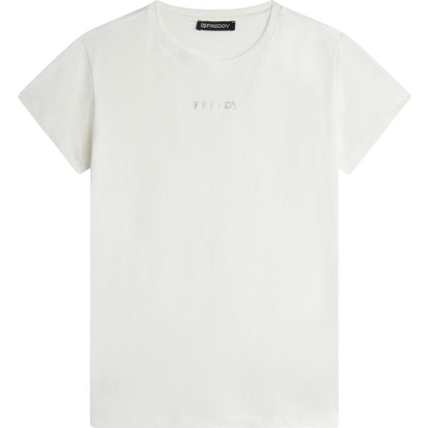 t-shirt Freddy bianco