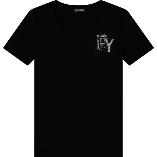 t-shirt Freddy nero