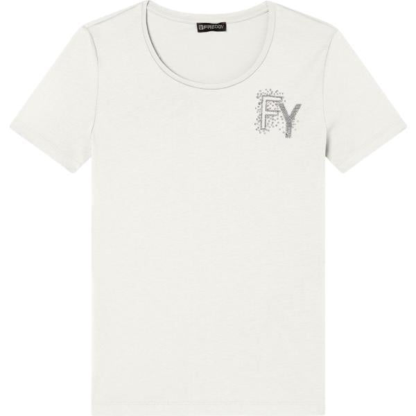 t-shirt Freddy bianco