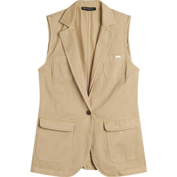 gilet Freddy marrone