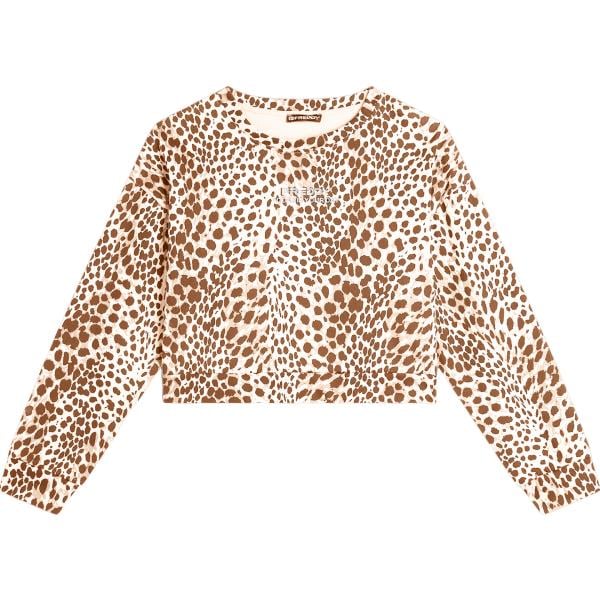 felpe Freddy marrone animalier