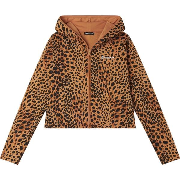 felpe con cappuccio Freddy marrone animalier