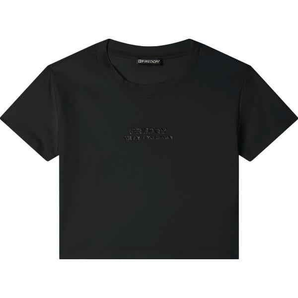 t-shirt Freddy nero con stampe