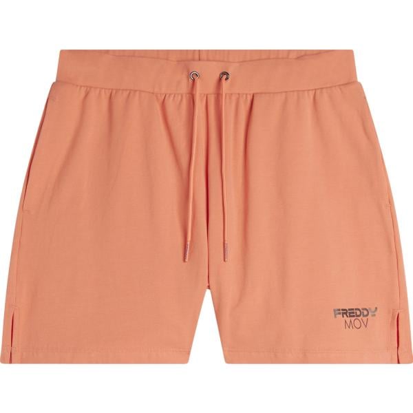 pantaloncini sportivi Freddy arancione con stampe