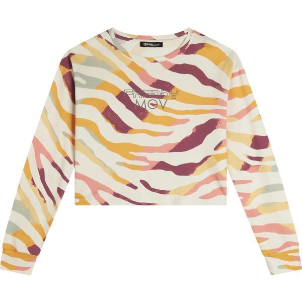 felpe Freddy bianco animalier