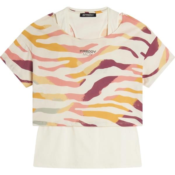 t-shirt Freddy bianco