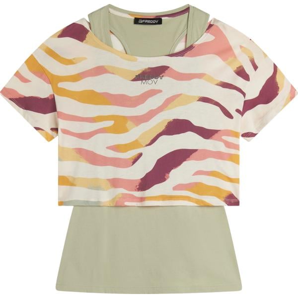 t-shirt Freddy bianco