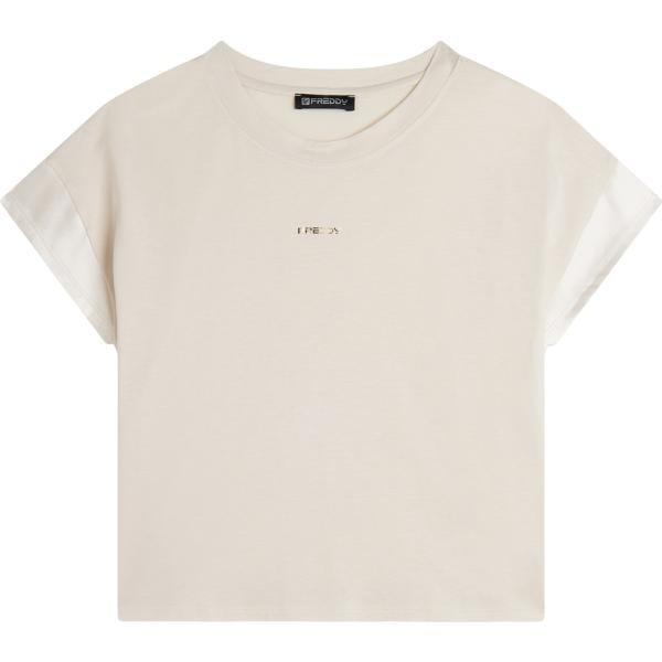 t-shirt Freddy bianco