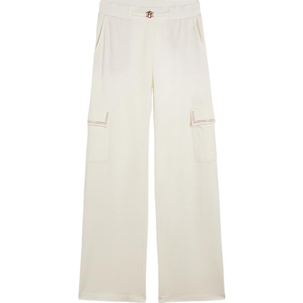 pantaloni cargo Freddy bianco