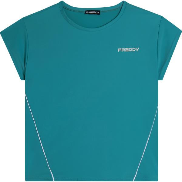 t-shirt sportive Freddy blu