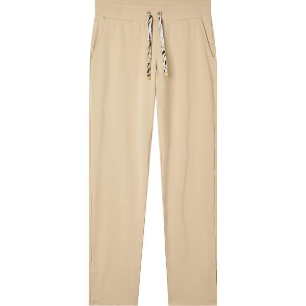 pantaloni Freddy bianco animalier