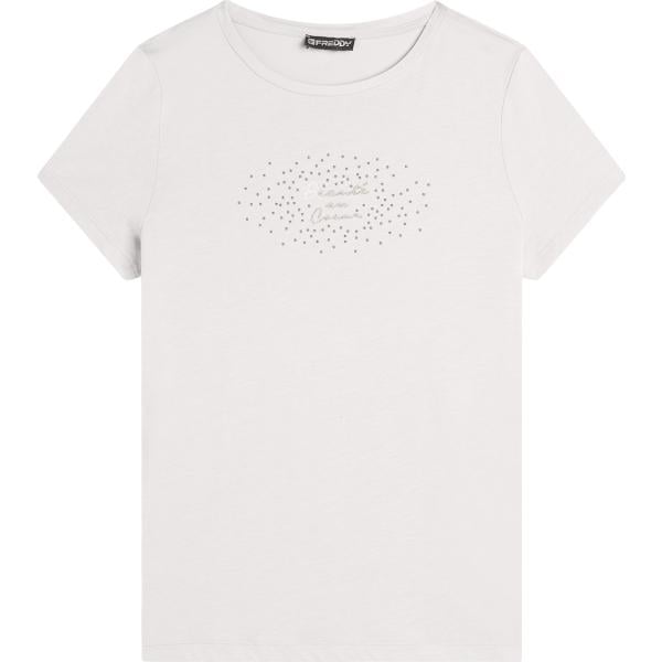 t-shirt Freddy bianco