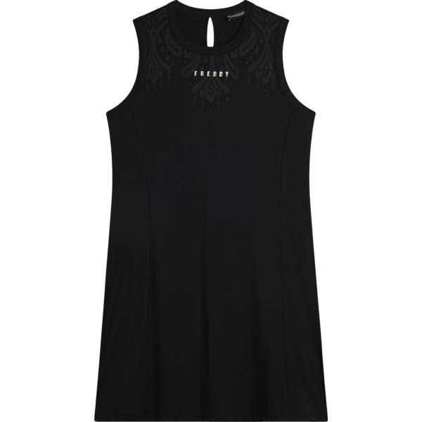 vestiti midi/longuette Freddy nero a fiori