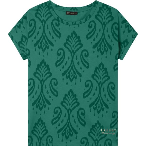 t-shirt Freddy a fiori