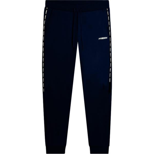 pantaloni Freddy blu con stampe