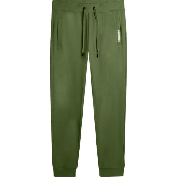 pantaloni Freddy verde con stampe