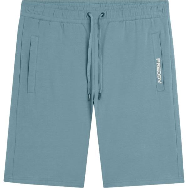 pantaloni corti Freddy blu con stampe