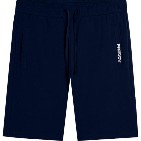 pantaloni corti Freddy blu con stampe