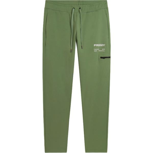 pantaloni Freddy verde con stampe