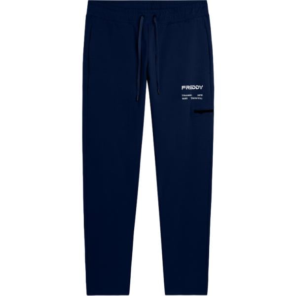 pantaloni Freddy blu con stampe
