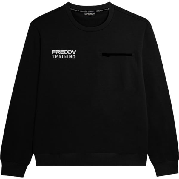 felpe Freddy nero con stampe