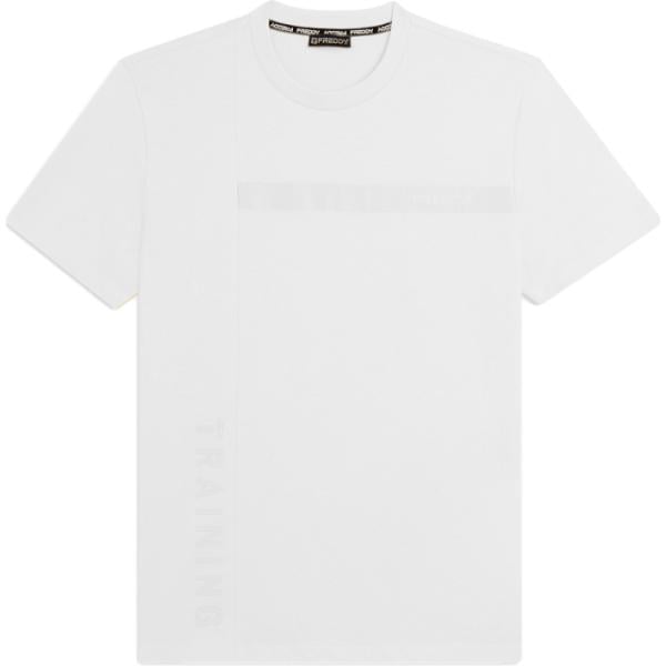 t-shirt Freddy bianco con stampe