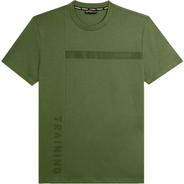 t-shirt Freddy verde con stampe