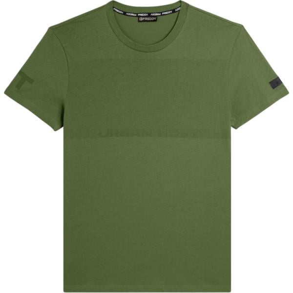 t-shirt Freddy verde con stampe