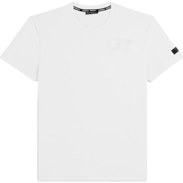 t-shirt Freddy bianco con stampe