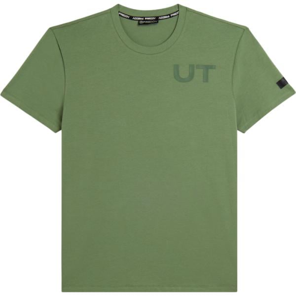 t-shirt Freddy verde con stampe