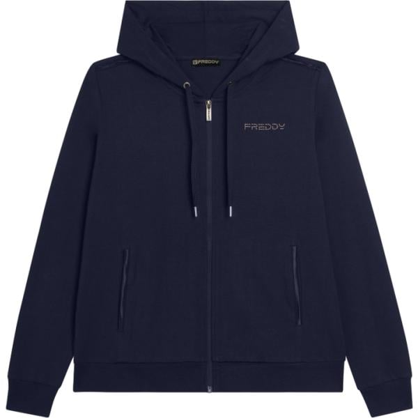 felpe con cappuccio Freddy blu