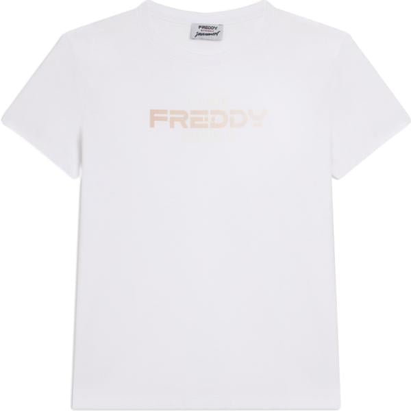 t-shirt Freddy bianco