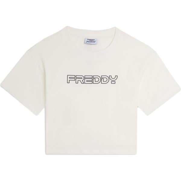 t-shirt Freddy bianco